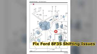 Ford 8F35 Transmission Valve Body Repair Fix Harsh Shifting